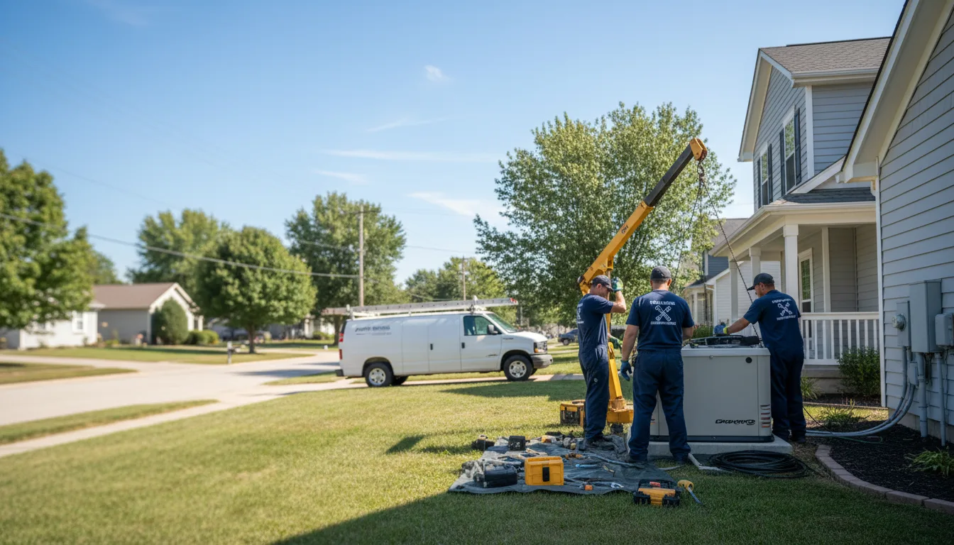 Generator Installation in Sunflower, MS near me